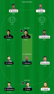 KUW vs HK Dream11 Fantasy Tip - Head to Head League